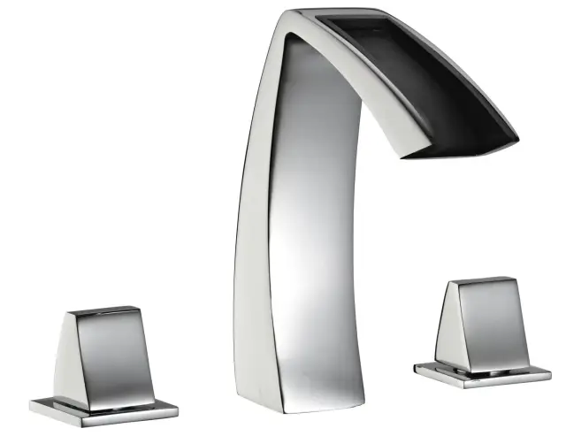 Treemme Arche Смеситель для раковины на 3 отверстия, с д/к, длина излива 16,2, цвет: chrome IT3216CCKAZZ