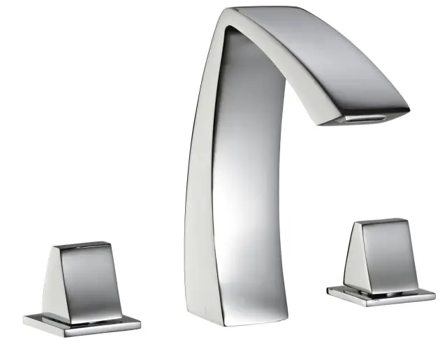 Treemme Arche Смеситель для раковины на 3 отверстия, с д/к, длина излива 16,2, цвет: chrome IT0716CCKAZZ