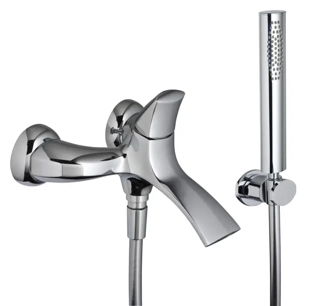 Treemme Hedo Смеситель для ванны накладной с ручным душем, 1 вид струи, цвет: chrome IT0900CCHEZZ
