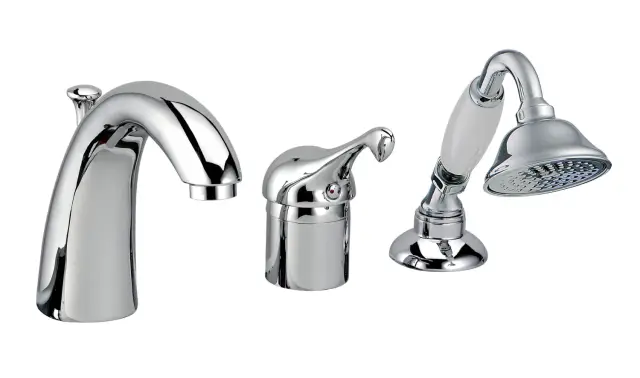 Treemme Piccadilly Смеситель на борт ванны на 3 отверстия, с ручным душем, внеш. часть, цвет: chrome IT2165CCPYZZ