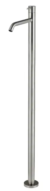 Treemme 40mm Смеситель для раковины напольный, высота излива 104,1 см, цвет: нержавеющая сталь RWIT1314IS50