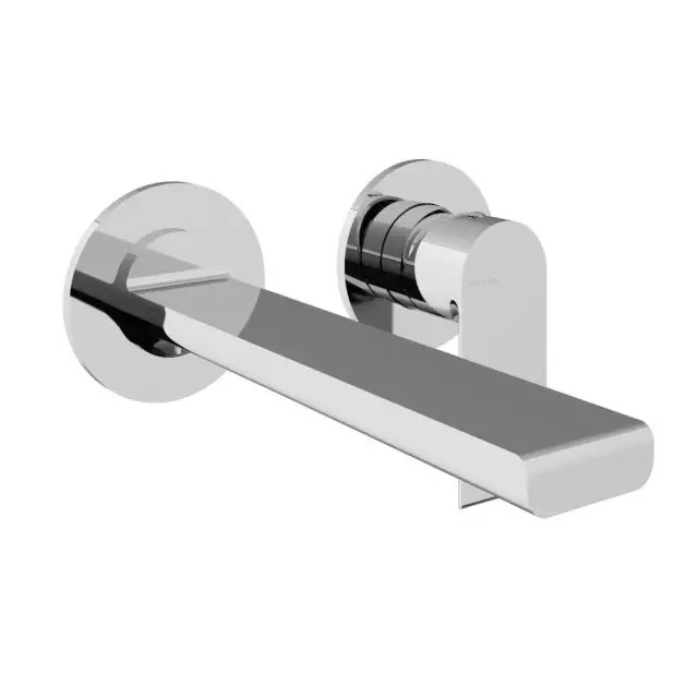 Treemme Bamboo Смеситель для раковины встраиваемый, внешняя часть, излив 18,5 см, цвет: chrome RWIT50C5CC01