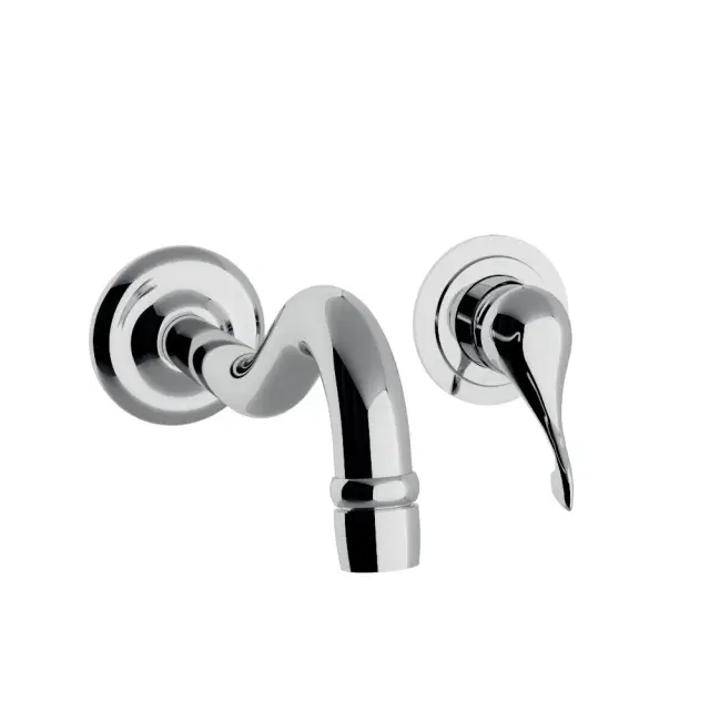 Treemme Piccadilly Смеситель для раковины встраиваемый, внешняя часть, излив 22,7 см, цвет: chrome RWIT21C5CCPY