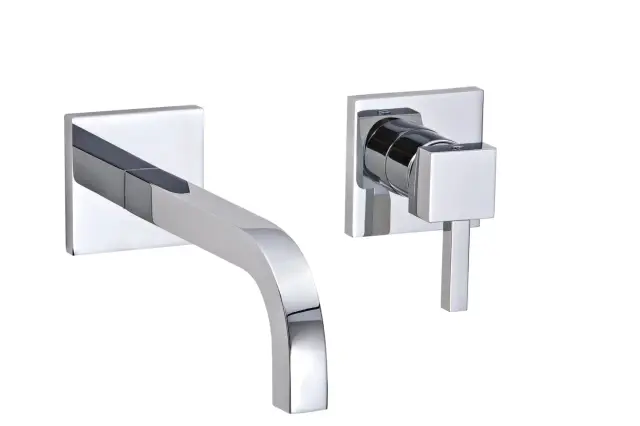 Treemme X-change mono Смеситель для раковины встраиваемый, внешняя часть, излив 17,5см, цвет: chrome RWIT76C5CC01