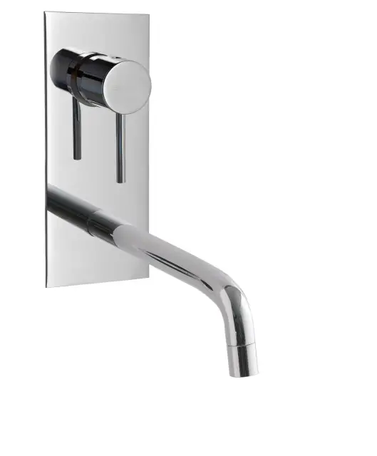 Treemme Up+ Смеситель для раковины встраиваемый, внешняя часть, излив 17,3 см, цвет: chrome RWIT6BB2CC01