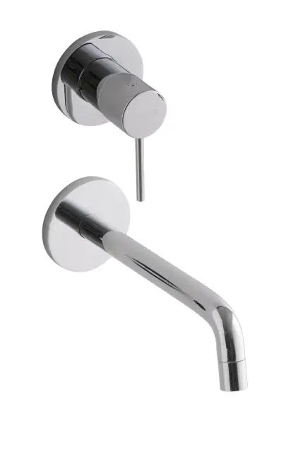 Treemme Up+ Смеситель для раковины встраиваемый, внешняя часть, излив 17,5 см, цвет: chrome RWIT6BD2CC01