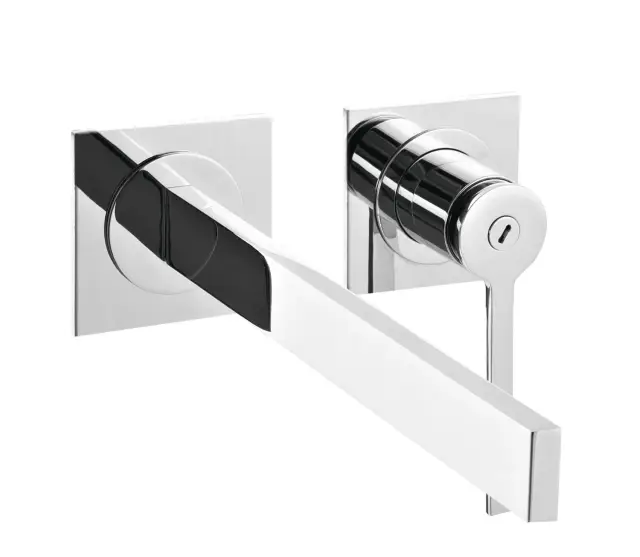 Treemme Time-Time out Смеситель для раковины встраиваемый, внешняя часть, излив 24,6см, цвет: chrome RWIT51C6CCTM