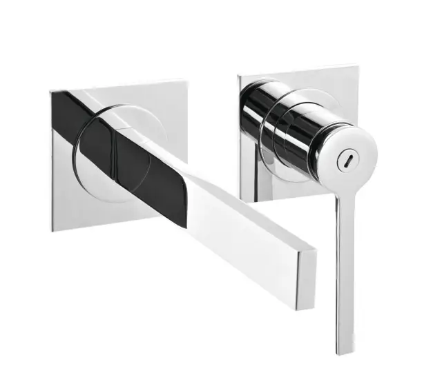 Treemme Time-Time out Смеситель для раковины встраиваемый, внешняя часть, излив 17,6см, цвет: chrome RWIT51C5CCTM