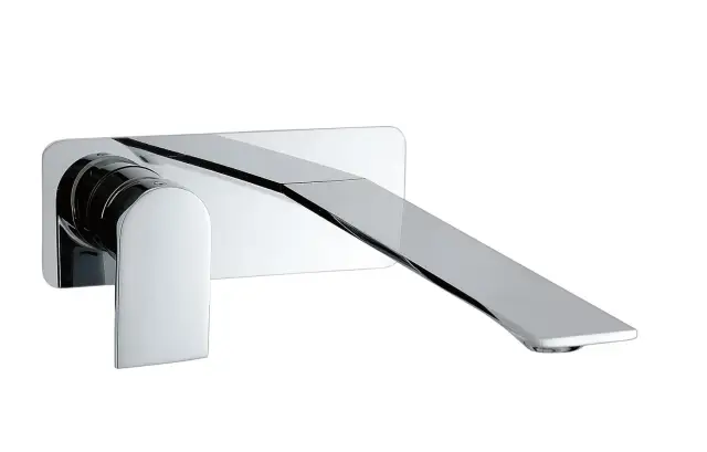 Treemme Ran Смеситель для раковины встраиваемый, внешняя часть, излив 23,3 см, цвет: chrome RWIT22A9CC01