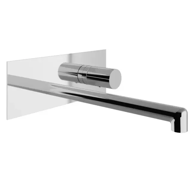 Treemme T30 Смеситель для раковины встраиваемый, внешняя часть, излив 22,2 см, цвет: chrome RWIT5BA6CC01