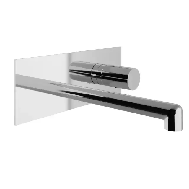 Treemme T30 Смеситель для раковины встраиваемый, внешняя часть, излив 17,7 см, цвет: chrome RWIT5BA5CC01