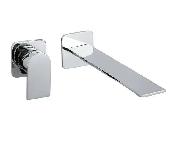 Treemme Ran Смеситель для раковины встраиваемый, внешняя часть, излив 23,6 см, цвет: chrome RWIT22C9CC01