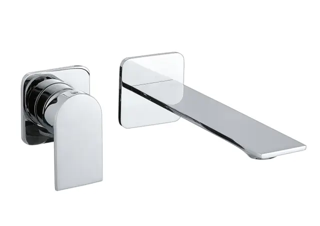 Treemme Ran Смеситель для раковины встраиваемый, внешняя часть, излив 18,6 см, цвет: chrome RWIT22C7CC01