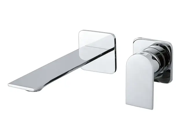 Treemme Ran Смеситель для раковины встраиваемый, внешняя часть, излив 18,6 см, цвет: chrome RWIT22C5CC01