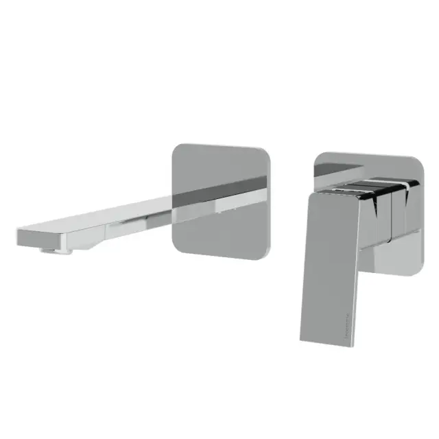 Treemme PA36 Смеситель для раковины встраиваемый, внешняя часть, излив 18,5 см, цвет: chrome RWIT8BC5CC01