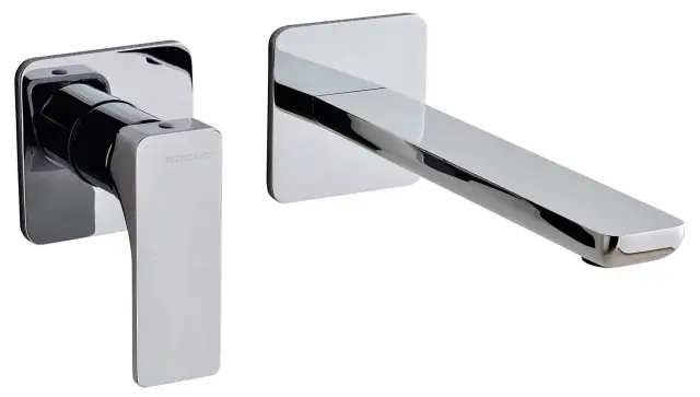 Treemme Hask Смеситель для раковины встраиваемый, внешняя часть, излив 18 см, цвет: chrome RWIT6AC7CC01