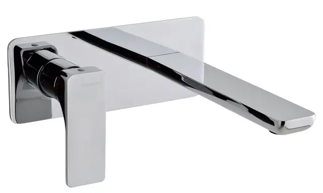 Treemme Hask Смеситель для раковины встраиваемый, внешняя часть, излив 18 см, цвет: chrome RWIT6AA7CC01