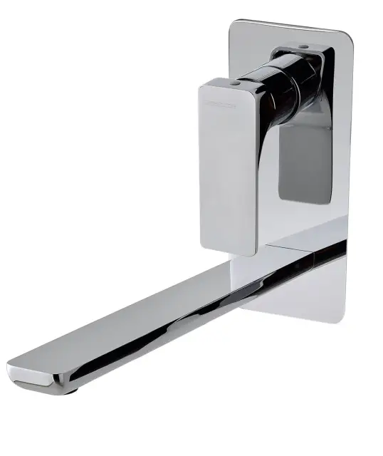 Treemme Hask Смеситель для раковины встраиваемый, внешняя часть, излив 23 см, цвет: chrome RWIT6AB3CC01