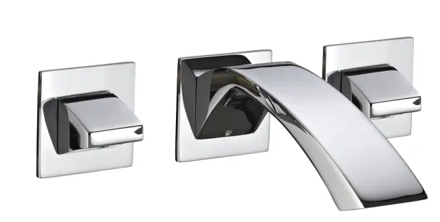 Treemme Arche Смеситель для раковины встраиваемый, внешняя часть, излив 19,3 см, цвет: chrome RWIT0752CC50