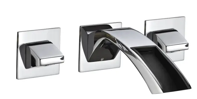 Treemme Arche Смеситель для раковины встраиваемый, внешняя часть, излив 19,3 см, цвет: chrome RWIT3252CC15