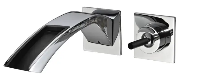 Treemme Arche Смеситель для раковины встраиваемый, внешняя часть, излив 19,3 см, цвет: chrome RWIT24C5CC01