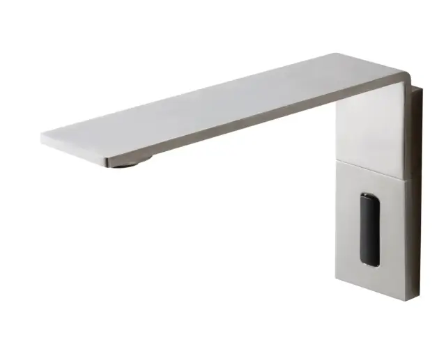 Treemme 5mm Смеситель для раковины встраиваемый, сенсор, излив 17 см, цвет: нержавеющая сталь RWIT2895ISEL