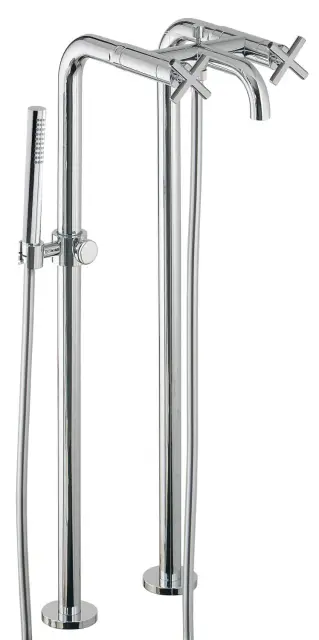 Treemme Line Смеситель для ванны напольный с ручным душем и шлангом, цвет: chrome IT7284CCXCZZ