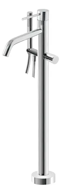 Treemme Up+ Смеситель для ванны напольный с ручным душем и шлангом, цвет: chrome RWIT5703CC10