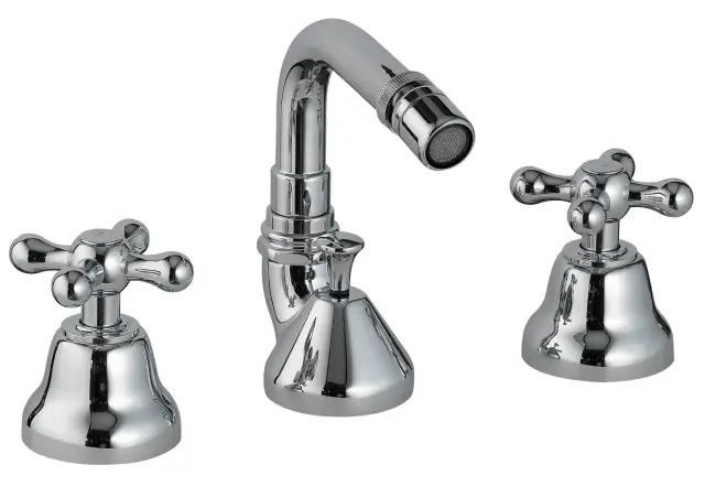 Treemme Romantica Смеситель для биде, с донным клапаном, цвет: chrome IT3627CCPVZZ