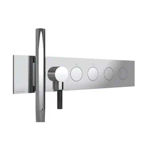 Treemme W-touch Смеситель для душа термостатический встр., 2 потребителя, внешняя часть, цвет:chrome RWIT1B91CC01