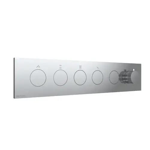 Treemme W-touch Смеситель для душа термостатический встр., 4 потребителя, внешняя часть, цвет:chrome RWIT1BF4CC01