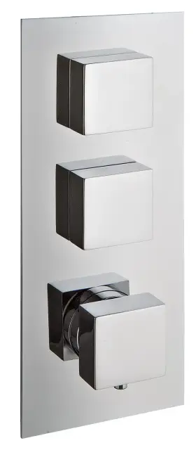 Treemme X-change Смеситель для душа термостатический встр., 2 потреб., внешняя часть, цвет:chrome RWIT7286CC32