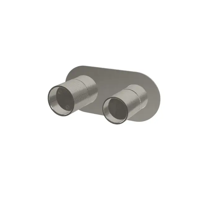 Treemme Watertube Смеситель для душа встраиваемый, 3 потреб., внешняя часть, цвет: нержавеющая сталь RWIT4AE3IS01