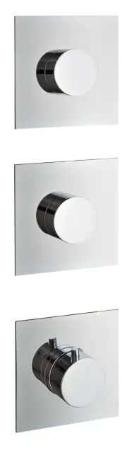 Treemme Up+ Смеситель для душа термостатический встраиваемый, 2 потреб., внешняя часть, цвет: chrome RWIT7274CC55