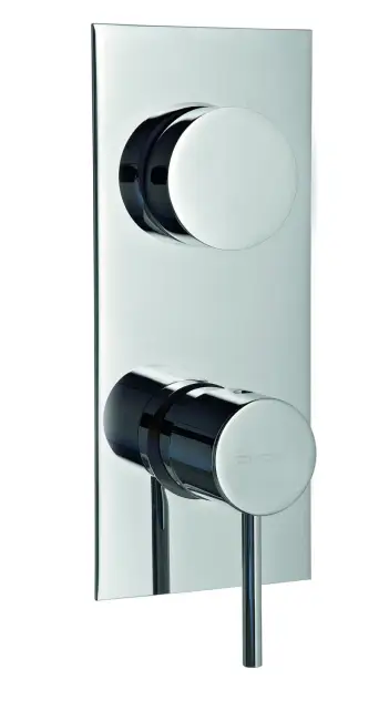 Treemme Up+ Смеситель для душа встраиваемый, 2 потребителя, внешняя часть, цвет: chrome RWIT6BA2CC01