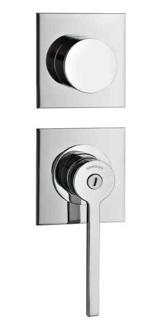 Treemme Time-Time out Смеситель для душа встраиваемый, 3 потребителя, внешняя часть, цвет: chrome RWIT51C3CCTM