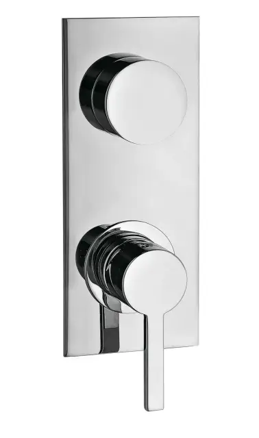 Treemme Time-Time out Смеситель для душа встраиваемый, 2 потребителя, внешняя часть, цвет: chrome RWIT51A2CC02