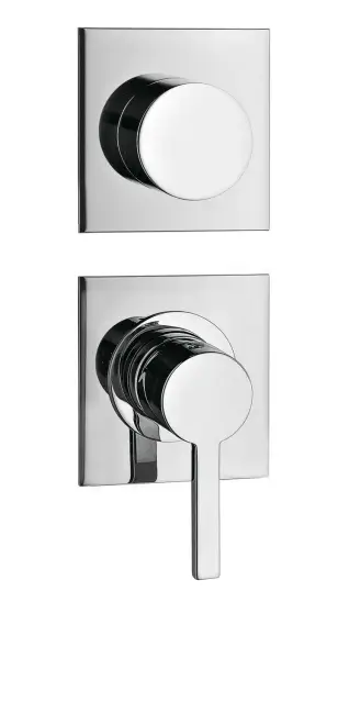 Treemme Time-Time out Смеситель для душа встраиваемый, 2 потребителя, внешняя часть, цвет: chrome RWIT51C2CC02