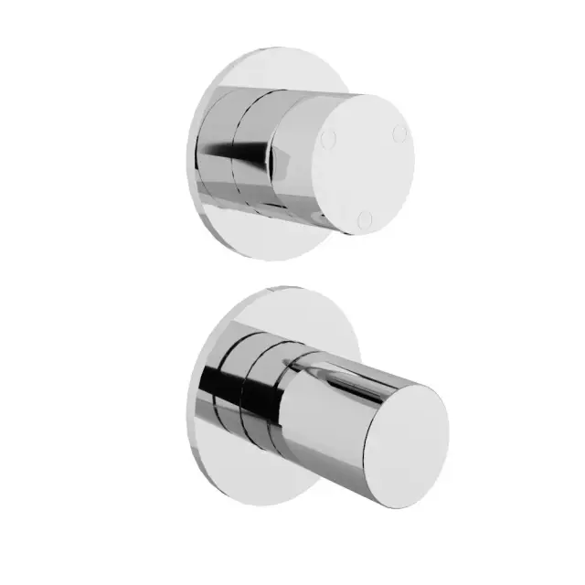 Treemme T30 Смеситель для душа термостатический встраиваемый, 3 потреб., внешняя часть, цвет: chrome RWIT5BC3CC02