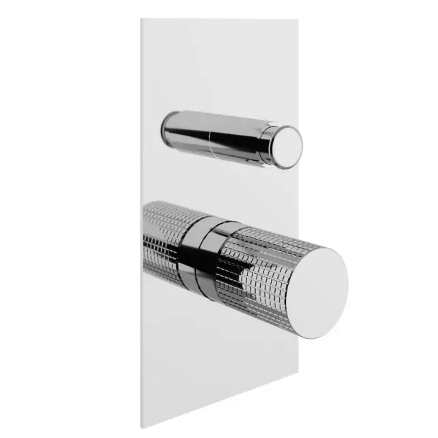 Treemme T30 Смеситель для душа термостатический встраиваемый, 2 потреб., внешняя часть, цвет: chrome RWIT5BB1CCZ4