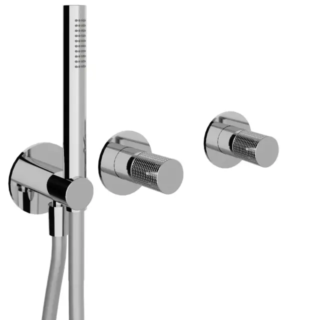 Treemme T30 Смеситель для душа встраиваемый, 2 потребителя, внешняя часть, цвет: chrome RWIT5BD9CCZ4