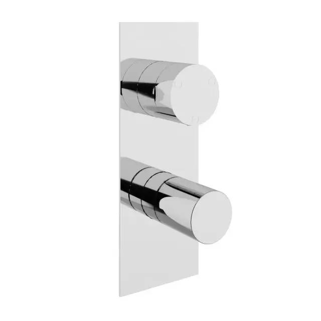 Treemme T30 Смеситель для душа термостатический встраиваемый, 3 потреб., внешняя часть, цвет: chrome RWIT5BA3CC02