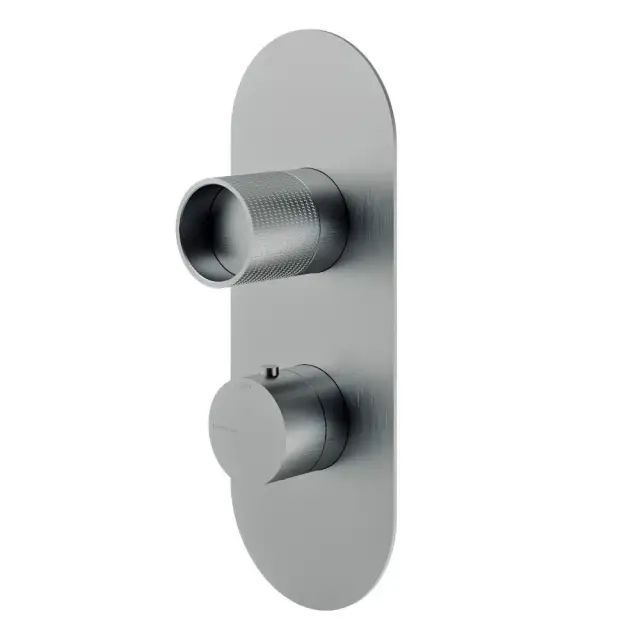 Treemme Showers Inox Смеситель для душа термостатический встр., 2 потреб., цвет: нержавеющая сталь RWIT8A46IS19