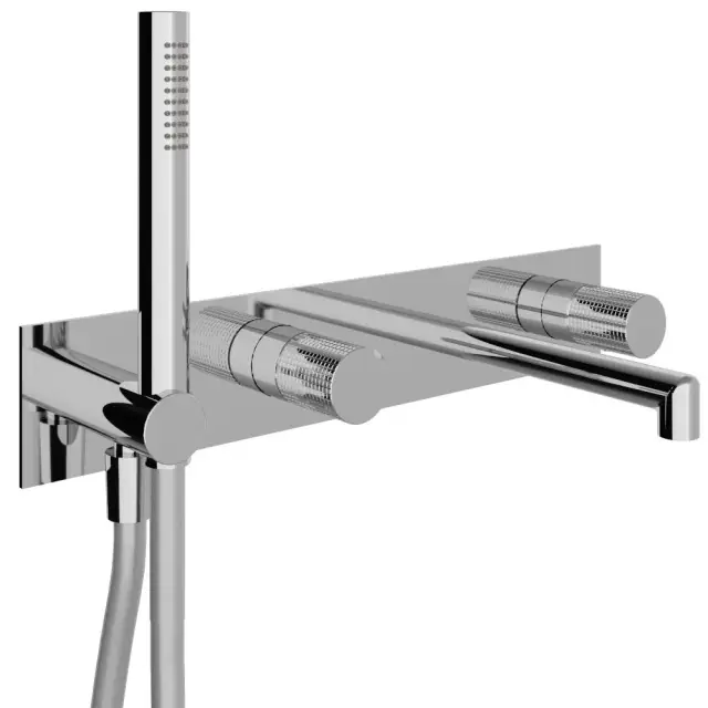 Treemme T30 Смеситель для душа встраиваемый, 2 потребителя, внешняя часть, цвет: chrome RWIT5BD7CCZ4