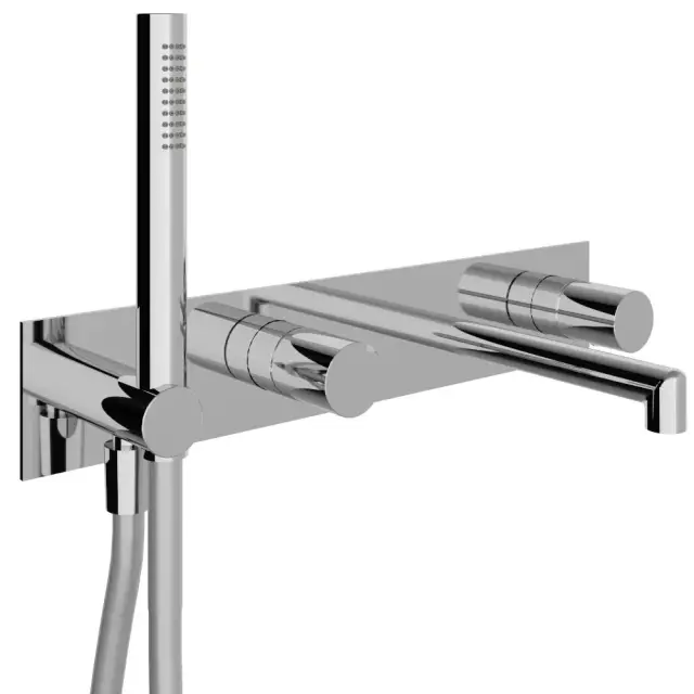 Treemme T30 Смеситель для душа встраиваемый, 2 потребителя, внешняя часть, цвет: chrome RWIT5BD7CC01