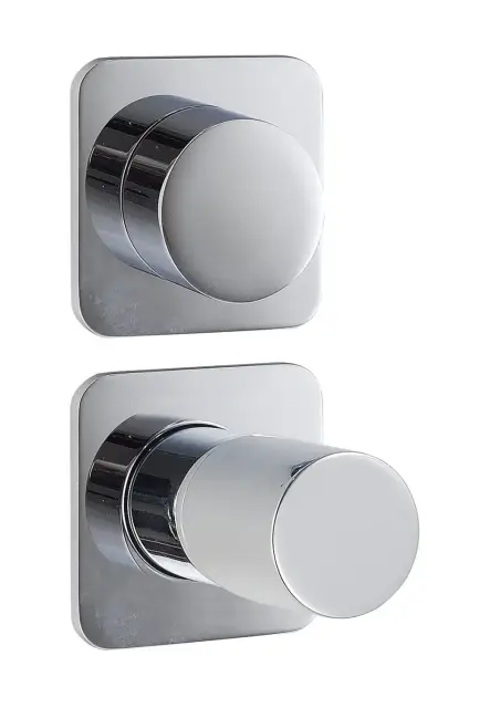 Treemme Nanotech Смеситель для душа встраиваемый, 2 потребителя, внешняя часть, цвет: chrome RWIT54C2CC03