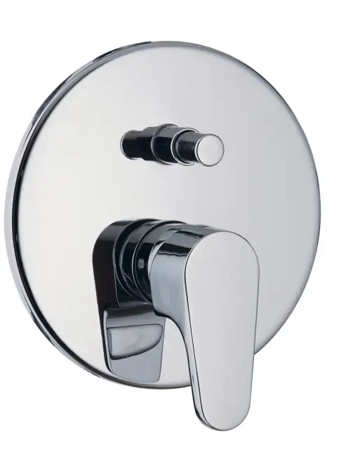 Treemme Cleo Смеситель для душа встраиваемый, 1 потребитель, внешняя часть, цвет: chrome IT6349CCCFZZ
