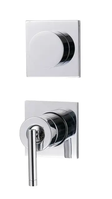 Treemme Arche Смеситель для душа встраиваемый, 3 потребителя, внешняя часть, цвет: chrome RWIT02C3CC01