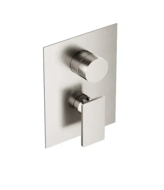 Treemme 5mm Смеситель для душа встраиваемый, 3 потребителя, внешняя часть, цвет: нержавеющая сталь RWIT28A3IS01