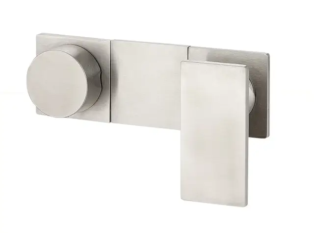 Treemme 5mm Смеситель для душа встраиваемый, 2 потребителя, внешняя часть, цвет: нержавеющая сталь RWIT2849IS97